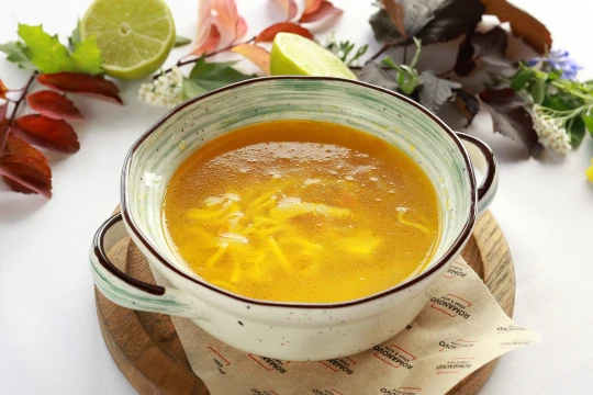 Лапша домашняя с курочкой