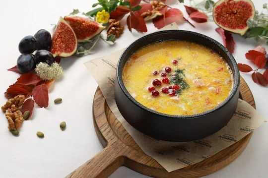 Норвежский сливочный с семгой и судаком