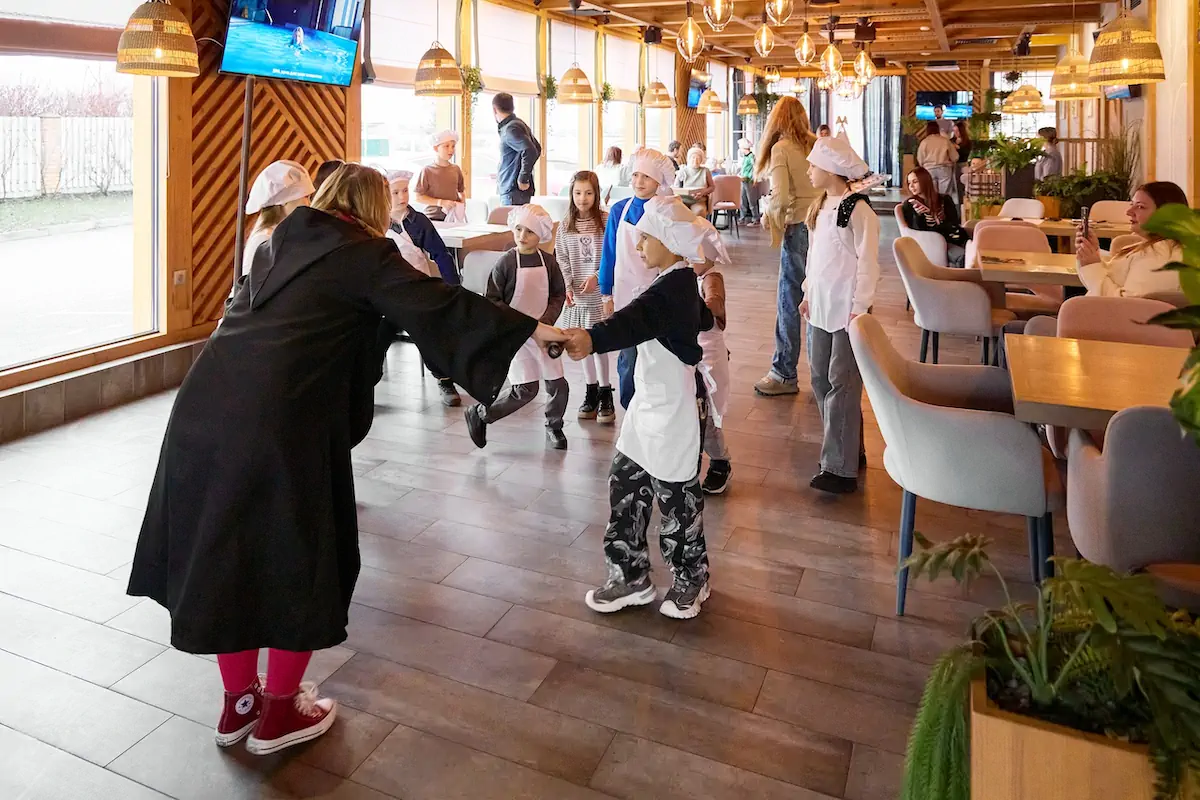 Детский кулинарный мастер-класс - шоколадная колбаска